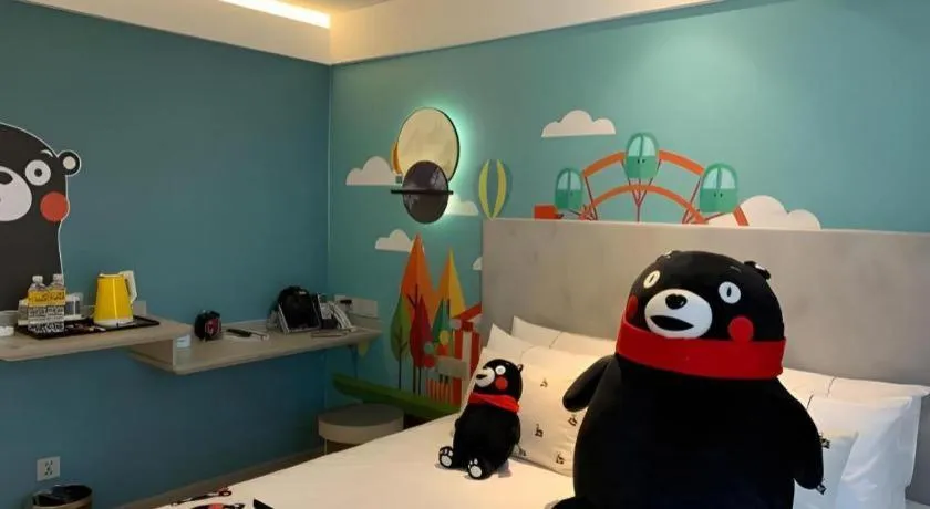 Bed in Magnotel Ningbo Tianyi Plaza Railway Station