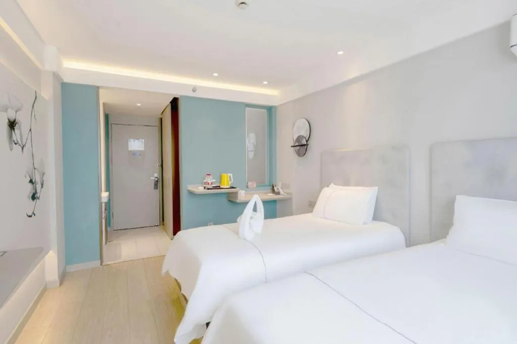 Bed in Magnotel Ningbo Tianyi Plaza Railway Station