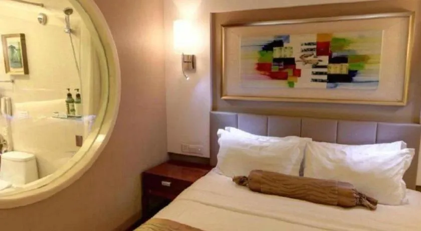 Bed in Jinan Blue Horizon Hotel Shizhong