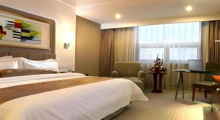 Bed in Jinan Blue Horizon Hotel Shizhong