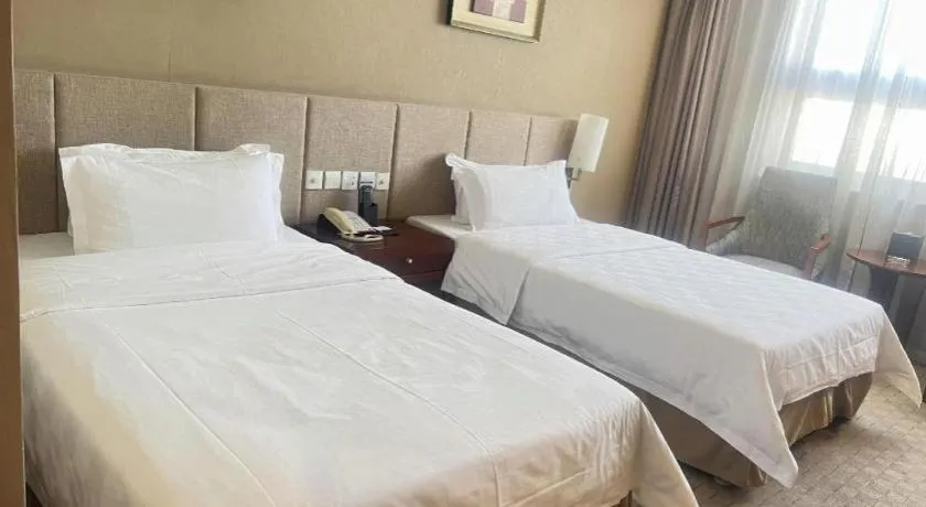 Bed in Jinan Blue Horizon Hotel Shizhong