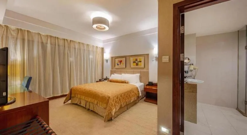 Bed in Jinan Blue Horizon Hotel Shizhong