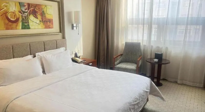 Bed in Jinan Blue Horizon Hotel Shizhong