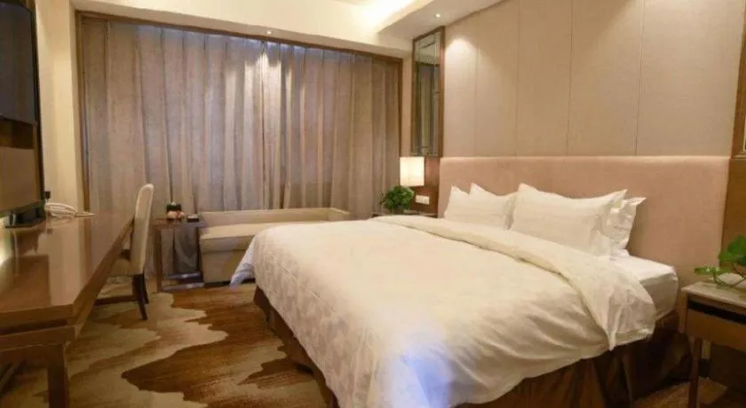 Bed in Jinan Blue Horizon Hotel Shizhong