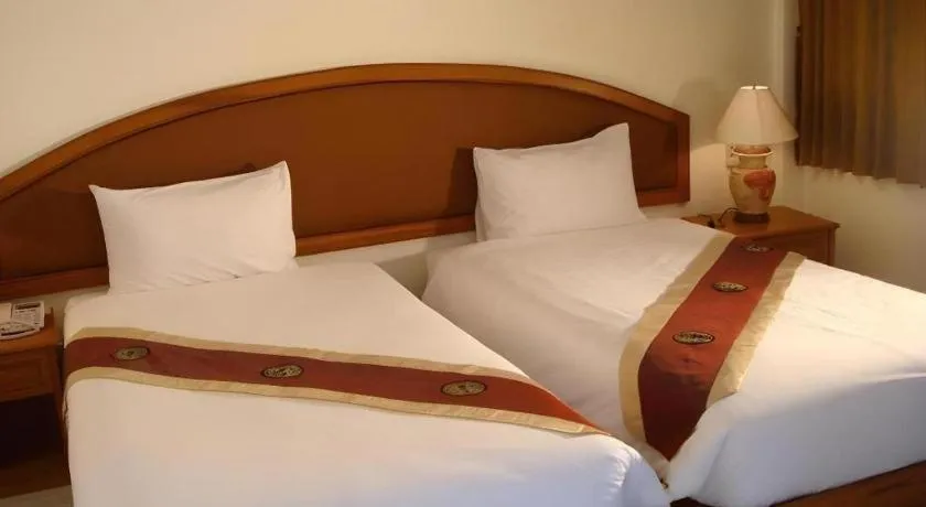 Bed in Golden Land Hotel