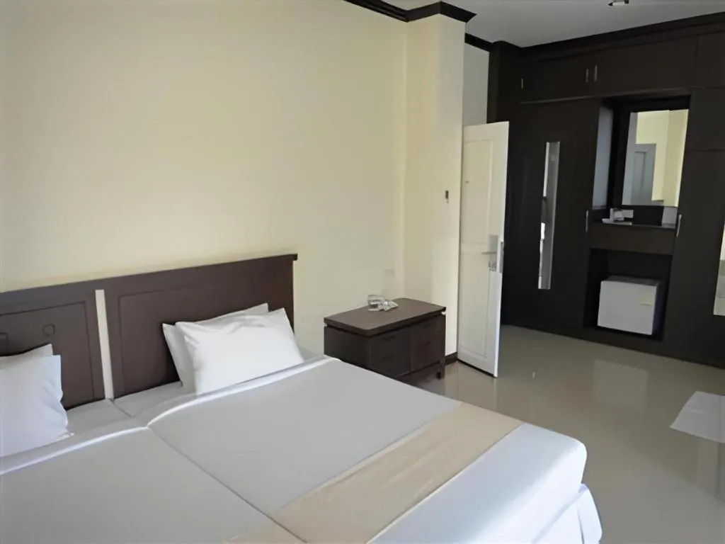 Bed in Kasem Garden Hotel Surin