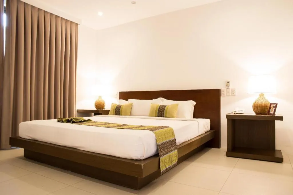 Bed in Ciriaco Hotel