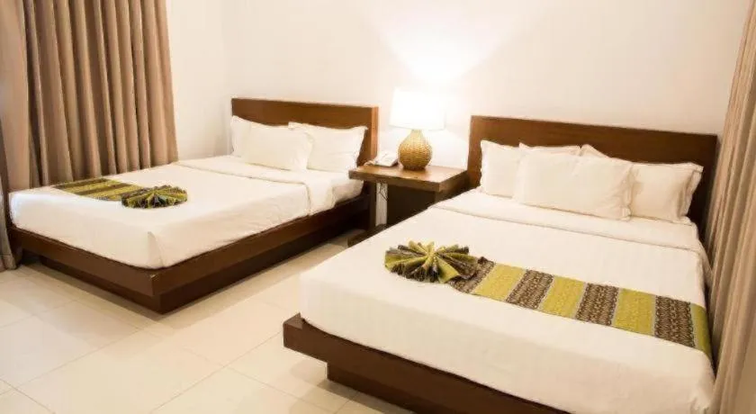 Bed in Ciriaco Hotel