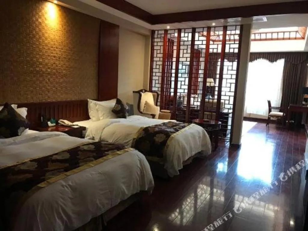 Bed in Jinggangshan ZhongTaiLai International Hotel