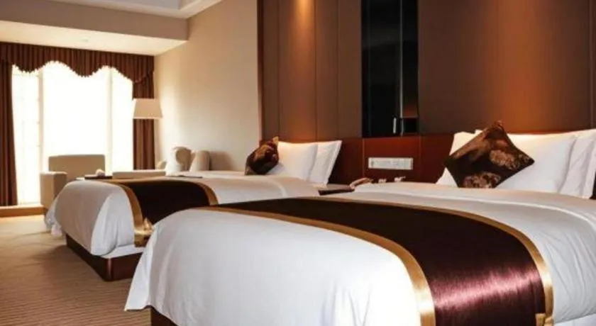 Bed in Jinggangshan ZhongTaiLai International Hotel