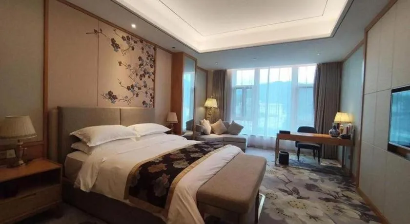 Bed in Jinggangshan ZhongTaiLai International Hotel
