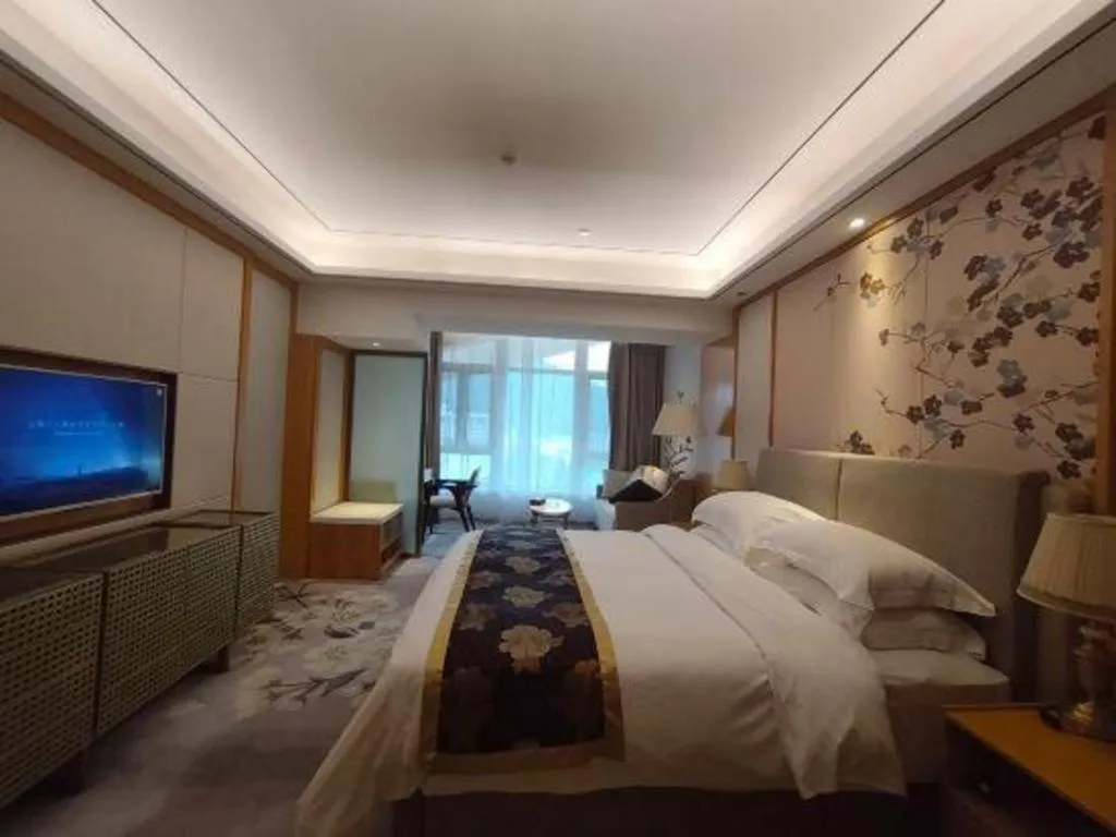 Bed in Jinggangshan ZhongTaiLai International Hotel