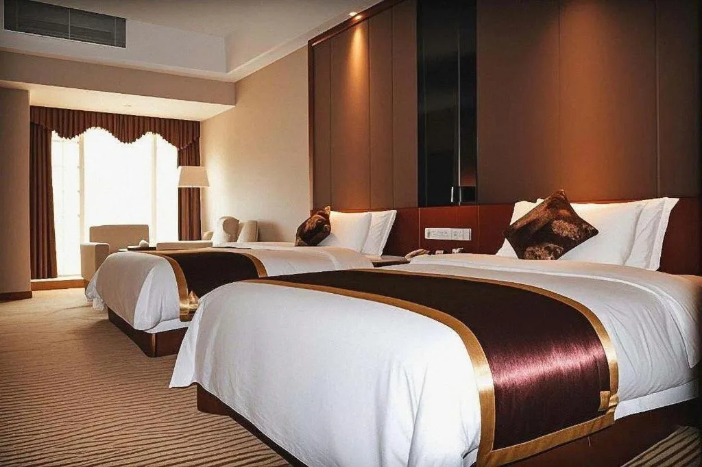 Bed in Jinggangshan ZhongTaiLai International Hotel