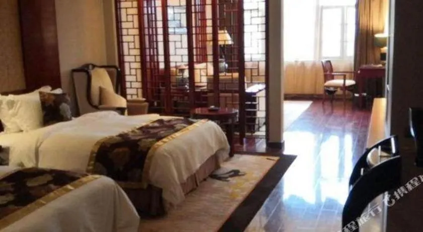 Bed in Jinggangshan ZhongTaiLai International Hotel