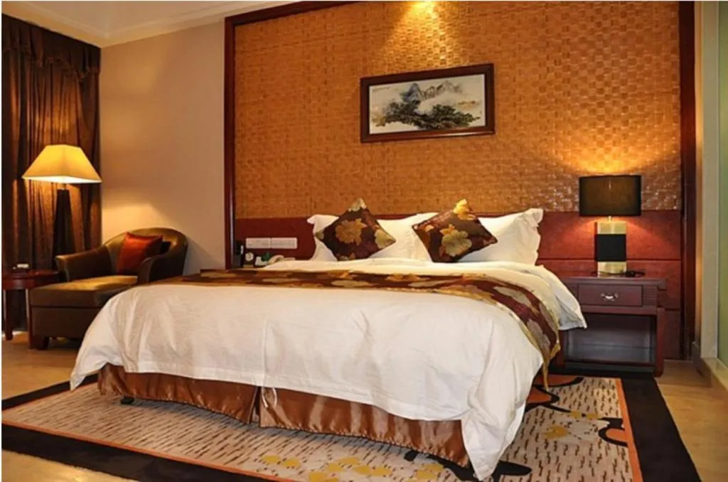 Bed in Jinggangshan ZhongTaiLai International Hotel