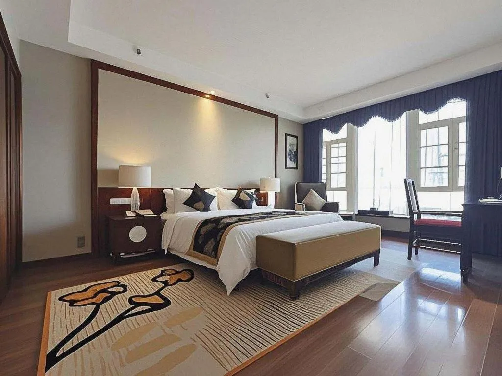 Bed in Jinggangshan ZhongTaiLai International Hotel