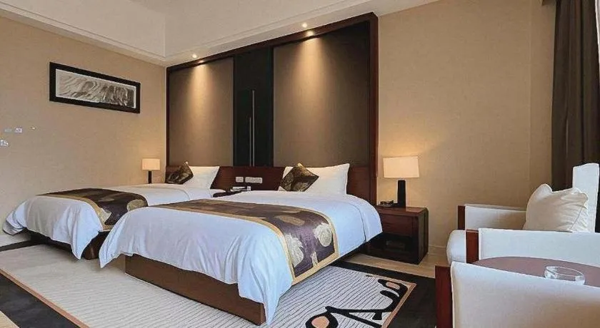 Bed in Jinggangshan ZhongTaiLai International Hotel