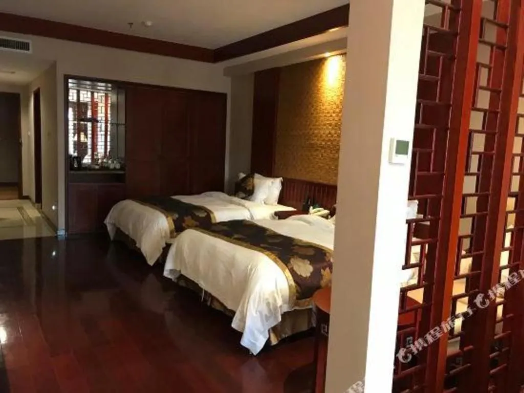 Bed in Jinggangshan ZhongTaiLai International Hotel