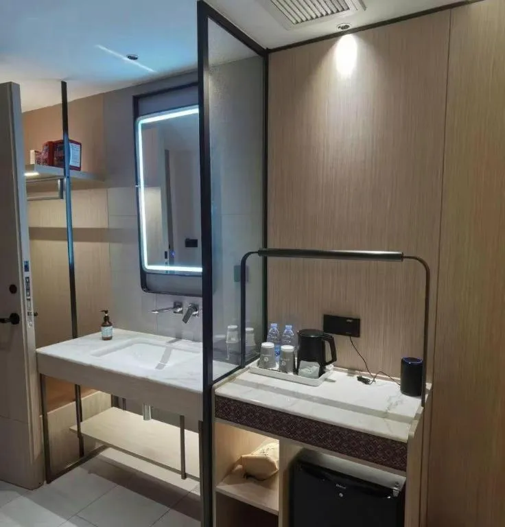 Bed in Jinggangshan ZhongTaiLai International Hotel