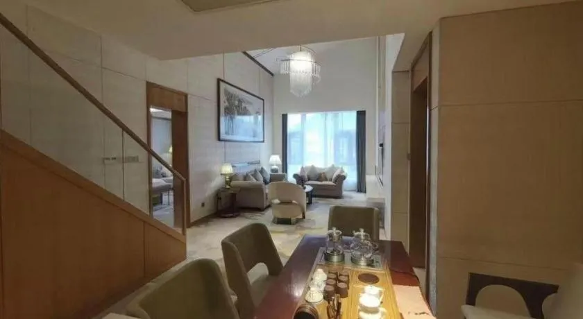 Bed in Jinggangshan ZhongTaiLai International Hotel