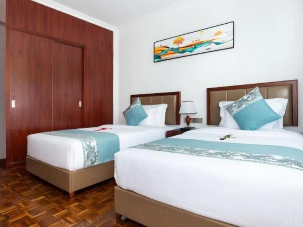 Bed in Nanhai Oil Hotel