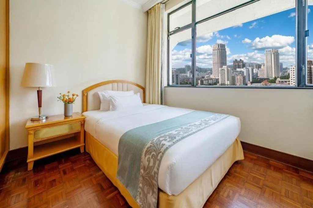 Bed in Nanhai Oil Hotel