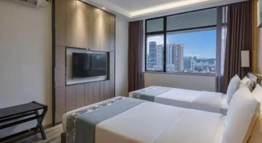 Bed in Nanhai Oil Hotel