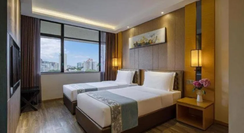 Bed in Nanhai Oil Hotel