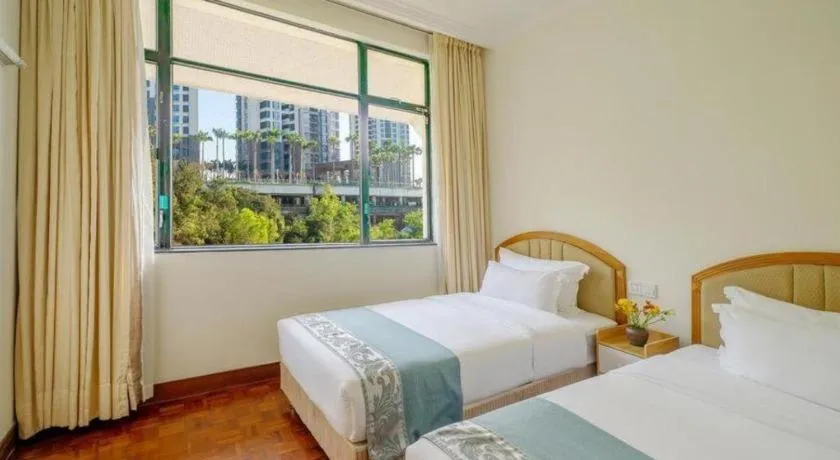 Bed in Nanhai Oil Hotel