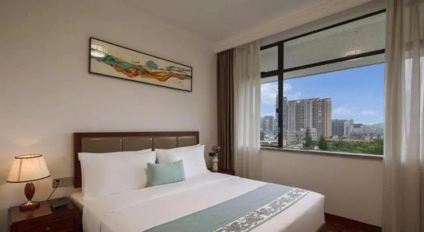 Bed in Nanhai Oil Hotel