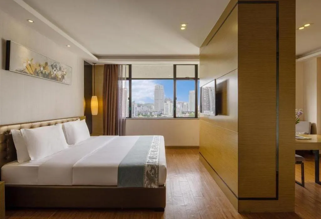 Bed in Nanhai Oil Hotel