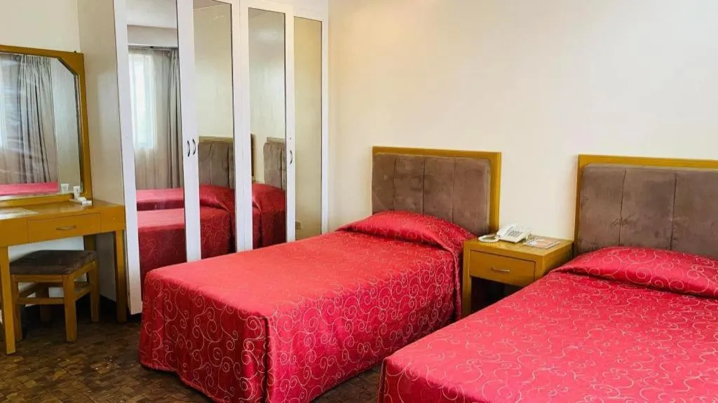 Bed in Bayfront Hotel Subic