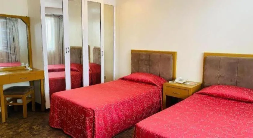 Bed in Bayfront Hotel Subic