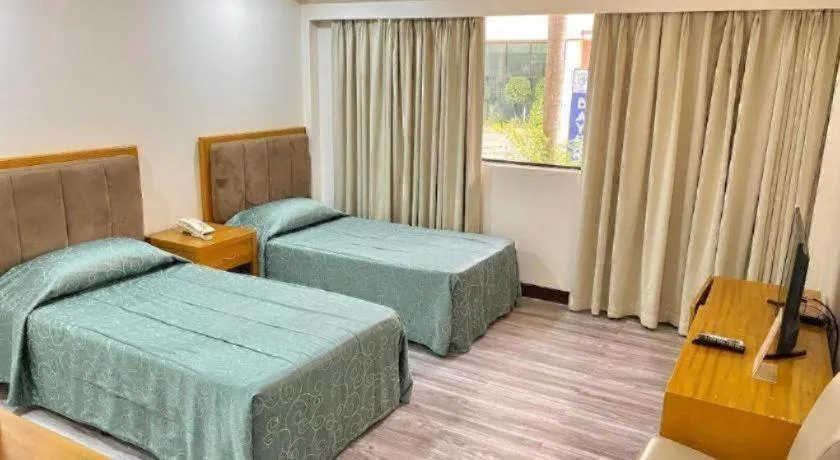 Bed in Bayfront Hotel Subic