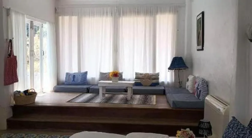 Bed in Brassiere Beach Hotel