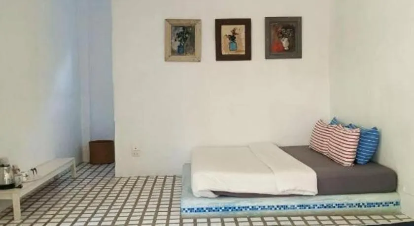 Bed in Brassiere Beach Hotel