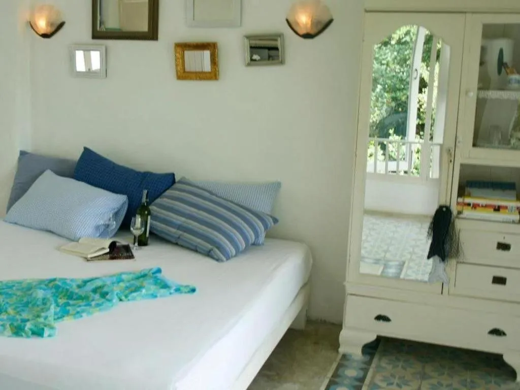 Bed in Brassiere Beach Hotel