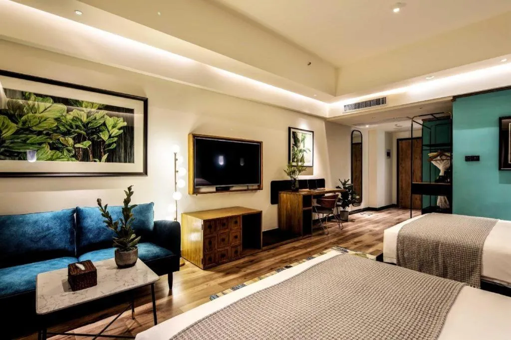 Bed in Country Garden Phoenix Hotel Xianning