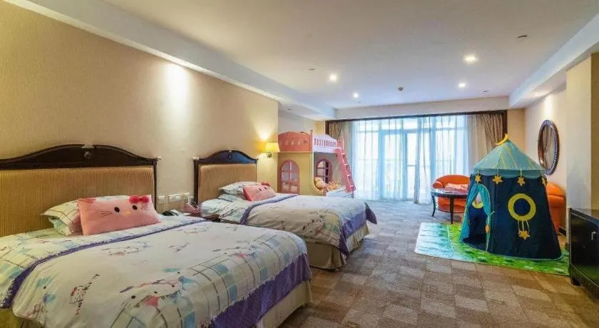 Bed in Country Garden Phoenix Hotel Xianning