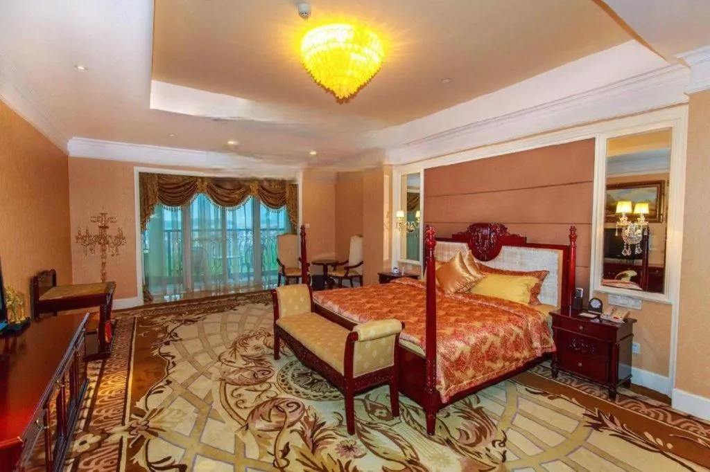 Bed in Country Garden Phoenix Hotel Xianning