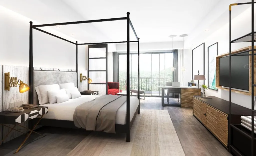 Bed in Country Garden Phoenix Hotel Xianning