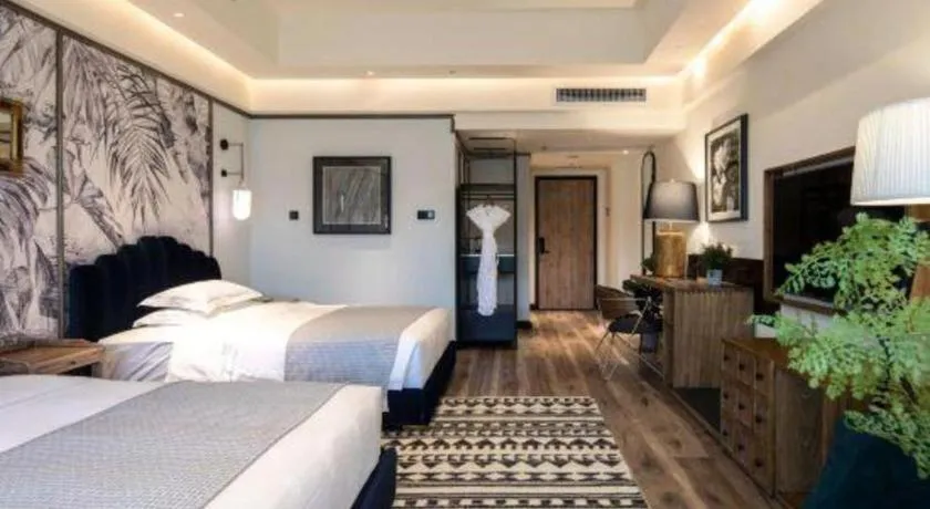 Bed in Country Garden Phoenix Hotel Xianning