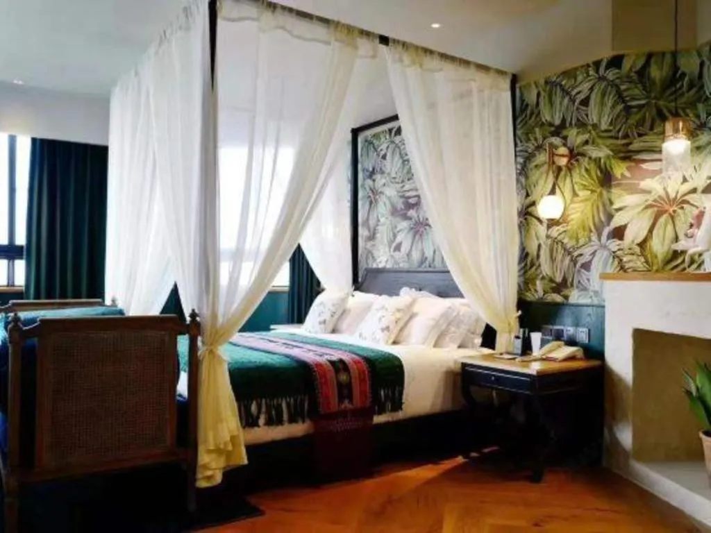 Bed in Country Garden Phoenix Hotel Xianning