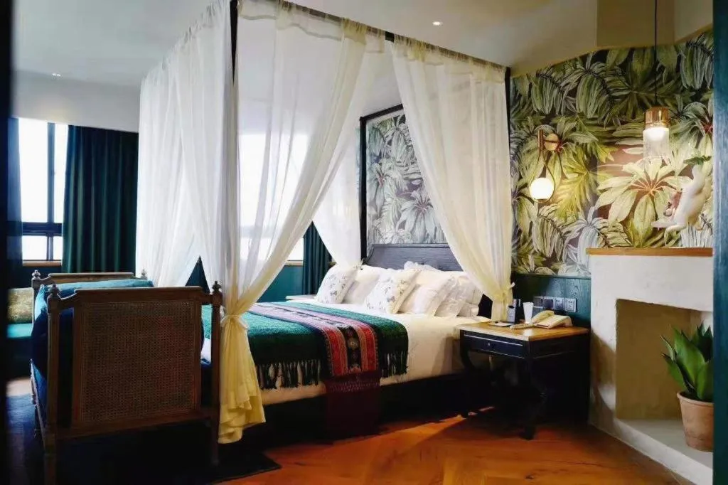 Bed in Country Garden Phoenix Hotel Xianning