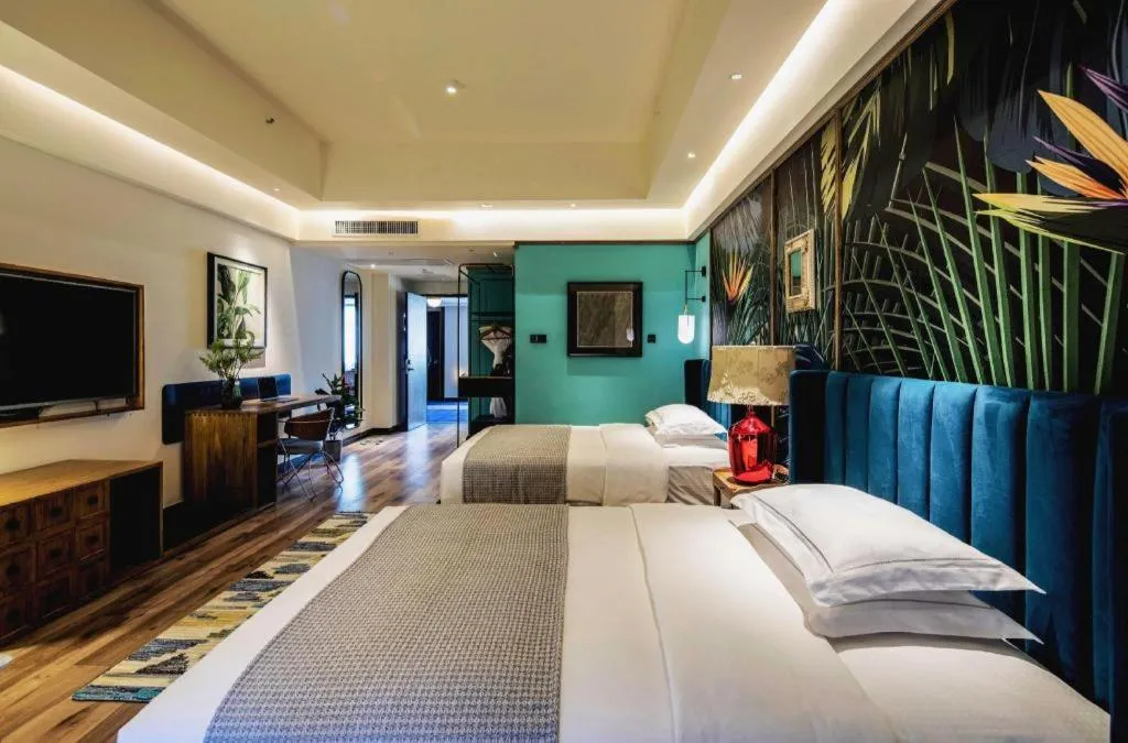 Bed in Country Garden Phoenix Hotel Xianning