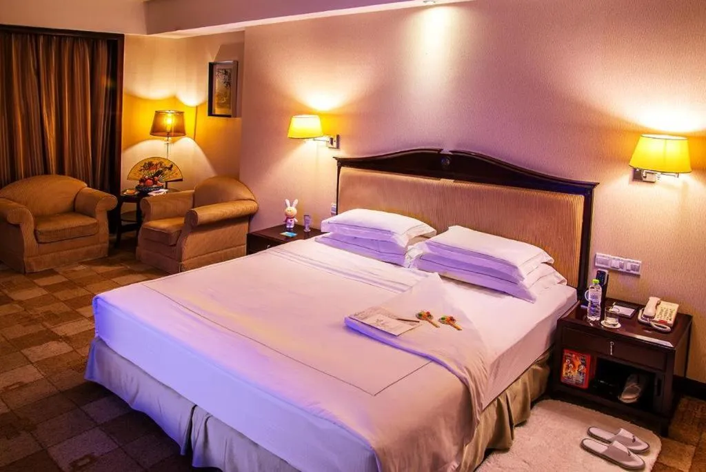 Bed in Country Garden Phoenix Hotel Xianning