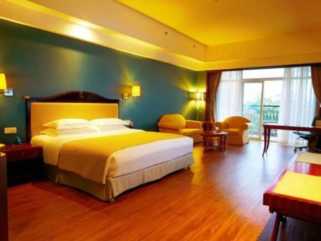 Bed in Country Garden Phoenix Hotel Xianning