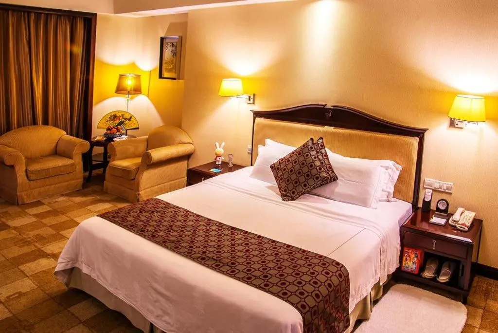 Bed in Country Garden Phoenix Hotel Xianning