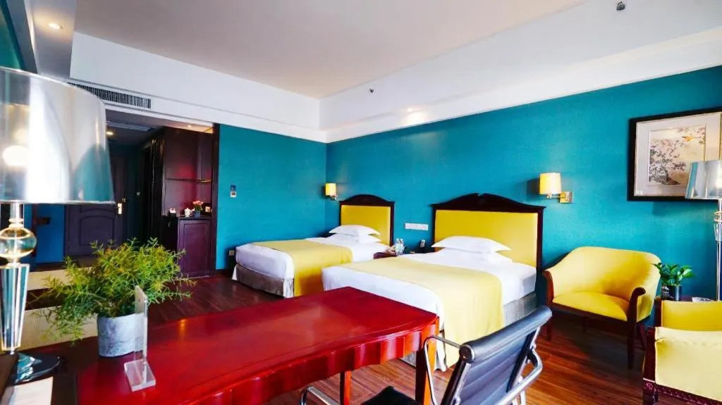 Bed in Country Garden Phoenix Hotel Xianning