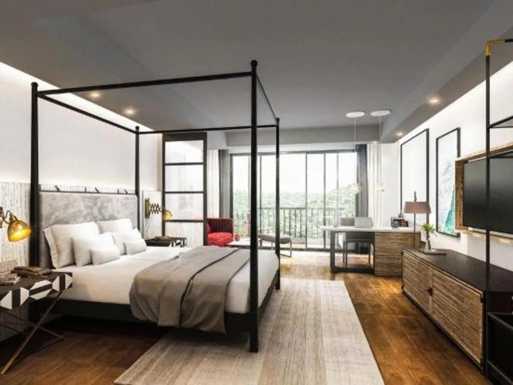 Bed in Country Garden Phoenix Hotel Xianning